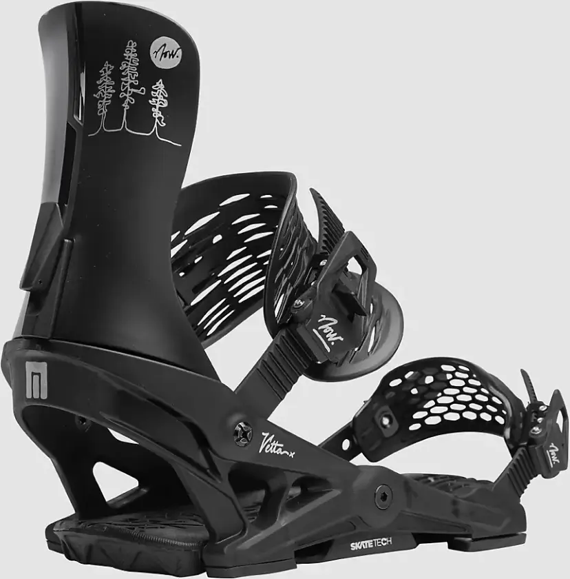 Vetta Snowboardbinding svart