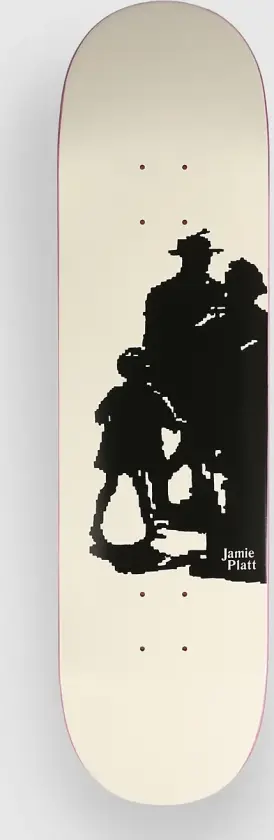 Jamie Platt-Painting From School 8.25" Skateboard Deck mønster