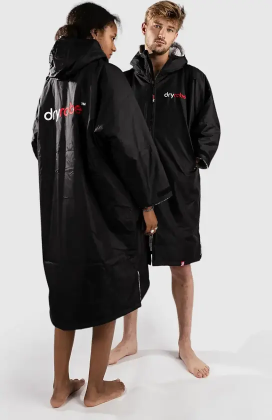 Advance Adults Small Long Sleeve Poncho svart