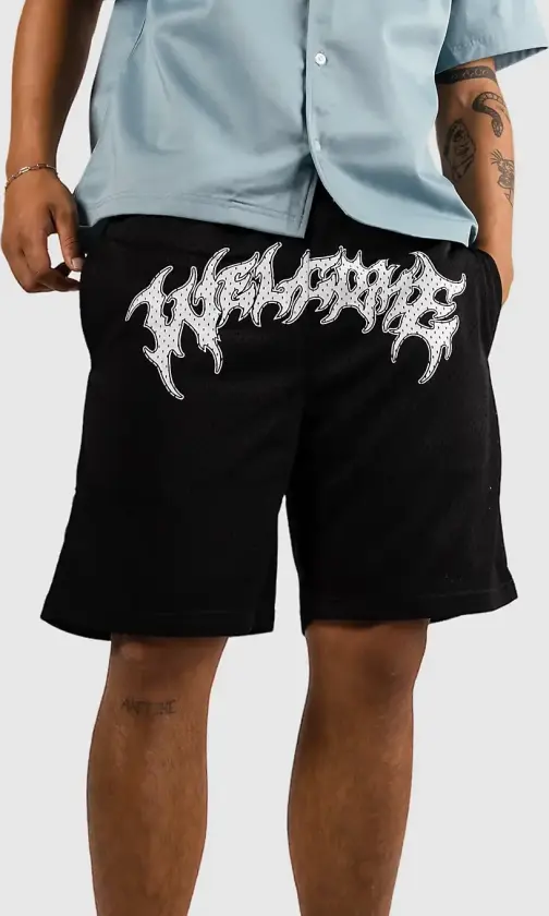 Barb Mesh Shorts svart