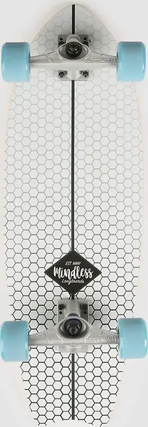 Fish Tail Surf Skate 29.5" Surfskate hvit