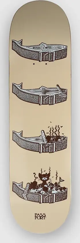 Tinned Series Cat 8.38" Skateboard Deck