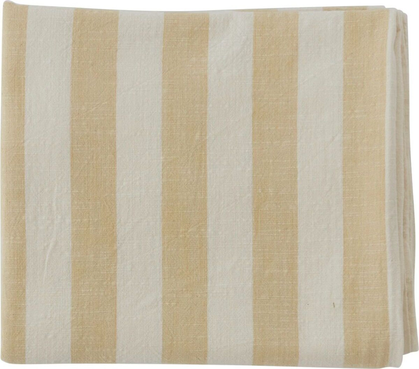 Striped duk 140 x 200 cm Vanilla