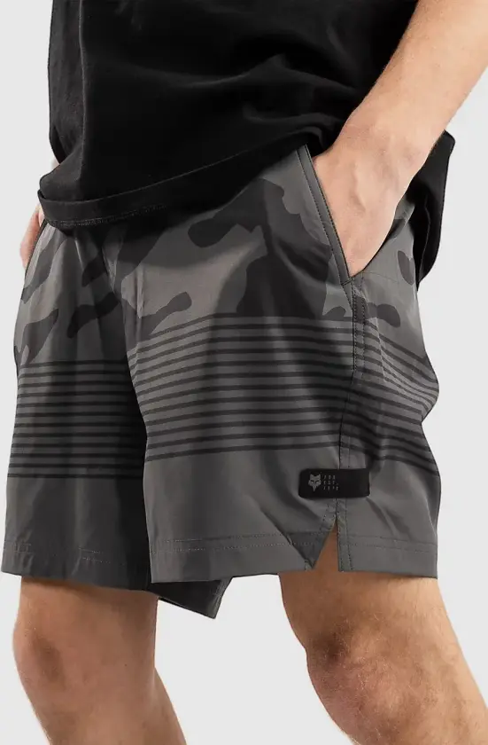Fox Essex Volley Camo Shorts grå