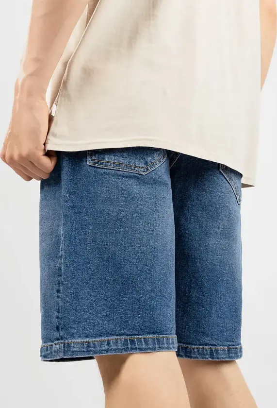 Solid Shorts blå
