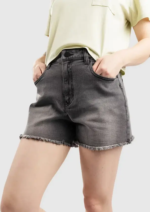 Stn Step Hirise Shorts grå