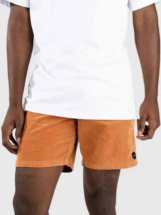 Escape Elastic Cord Shorts brun