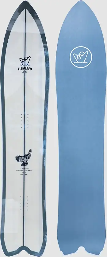 Whiskey Jack 5'2 / 157,5 2025 Snowboard brun