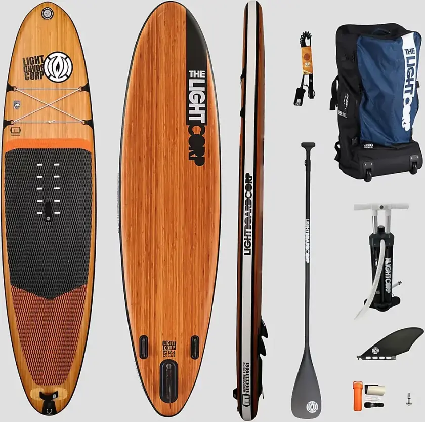 MFT Freeride 10'8 SUP-Brett Set brun