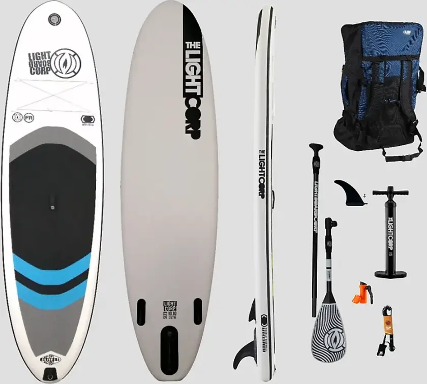 Silver Allrounder 10'10 SUP-Brett Set blå