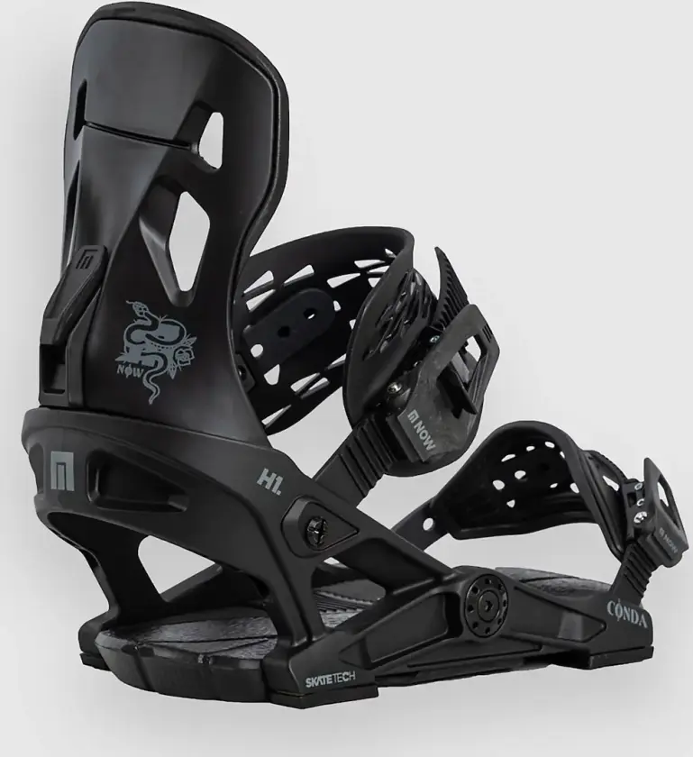 Conda 2023 Snowboardbinding svart
