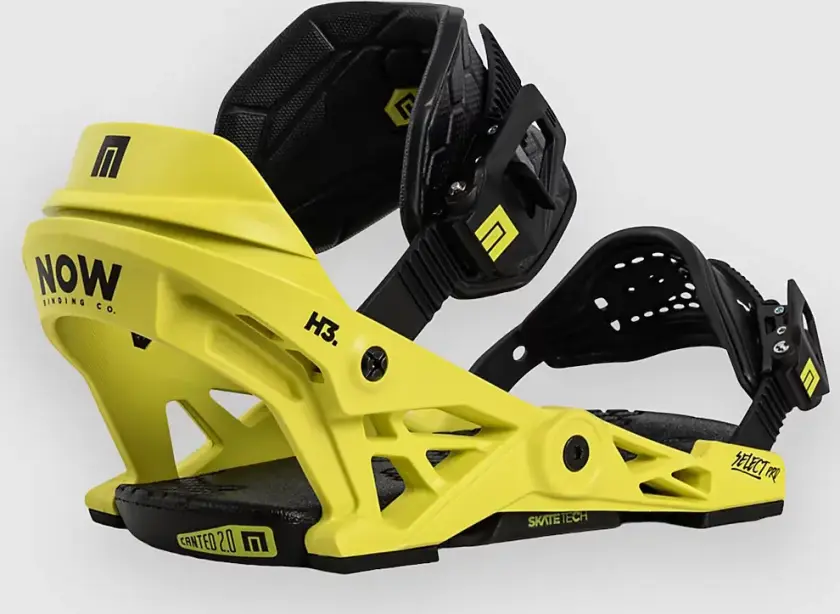 Select Pro 2023 Snowboardbinding gul