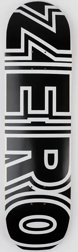 Bold Black 8.5" Skateboard Deck svart