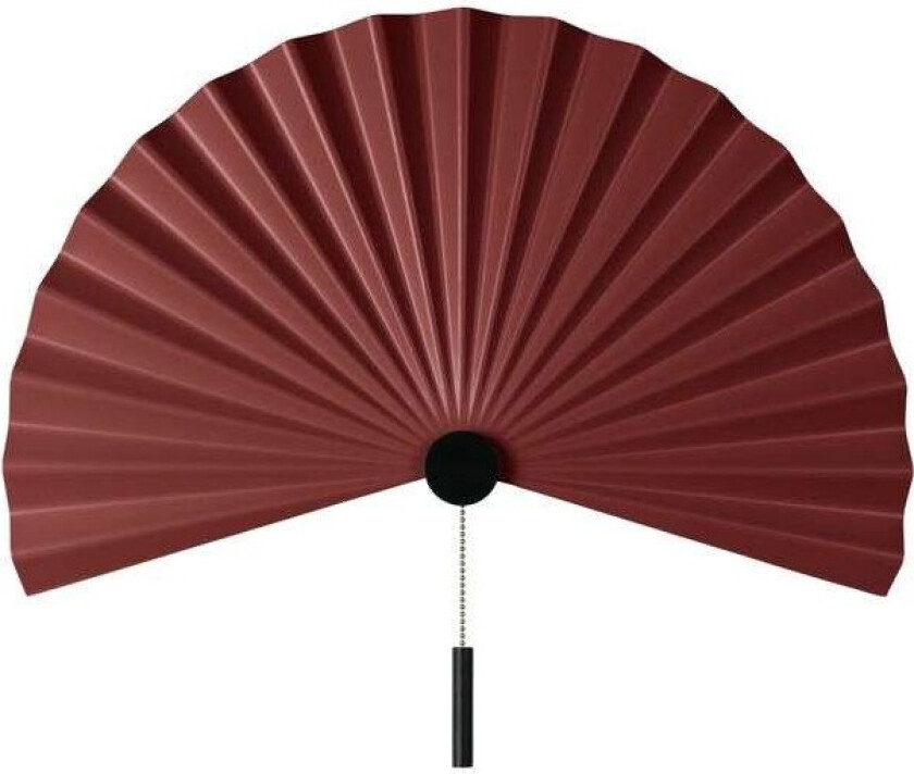 Zen vegglampe 50 cm Maroon-black