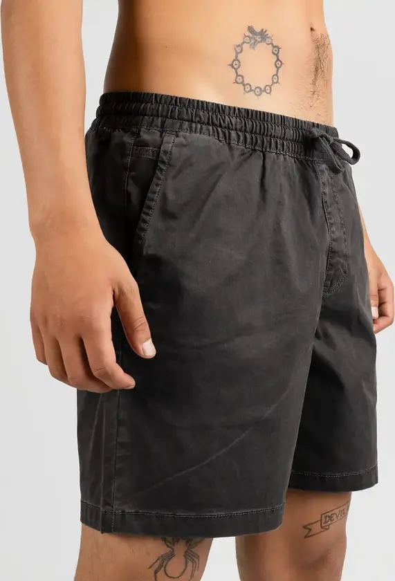 Range Salt Wash Relaxed Elastic Shorts svart