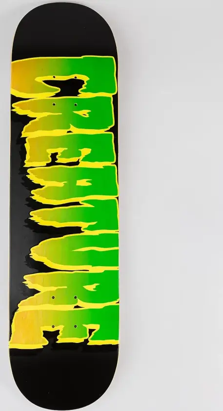 Logo Outline Stumps 8.25" Skateboard Deck svart