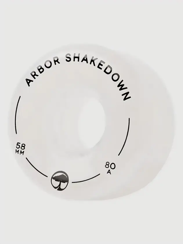 Bilde av Shakedown 80a 58mm Wheels hvit