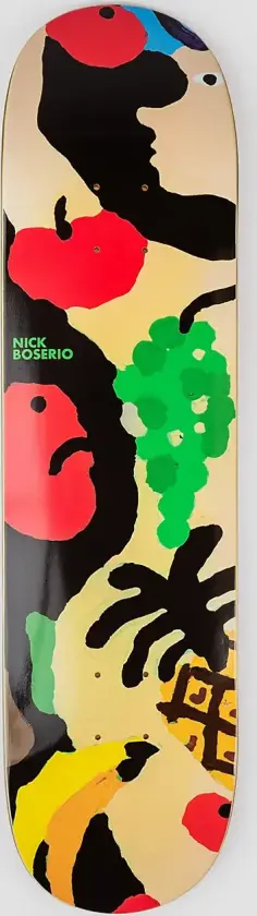 Nick Boserio Fruit Lady 8" Skateboard Deck mønster