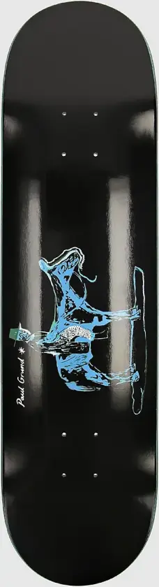 Paul Grund Rider 8.125" Skateboard Deck svart