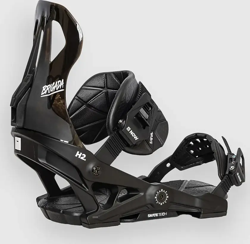 Brigada 2023 Snowboardbinding svart