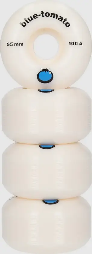 Bilde av Logo 100a 55mm Hjul hvit