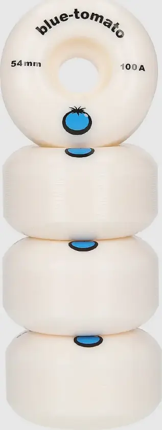 Logo 100a 54mm Hjul hvit