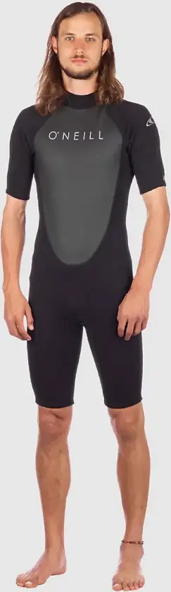 Reactor 2 2mm Back Zip Våtdrakt svart
