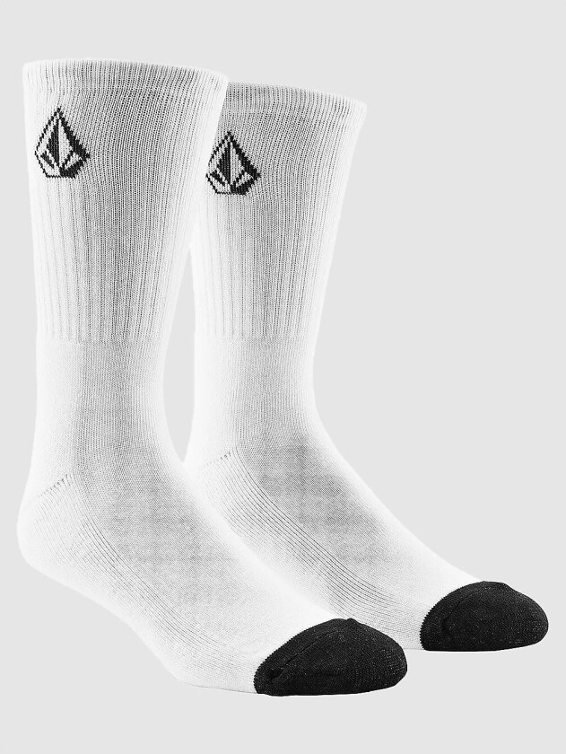 Full Stone 3Pk Sokker hvit