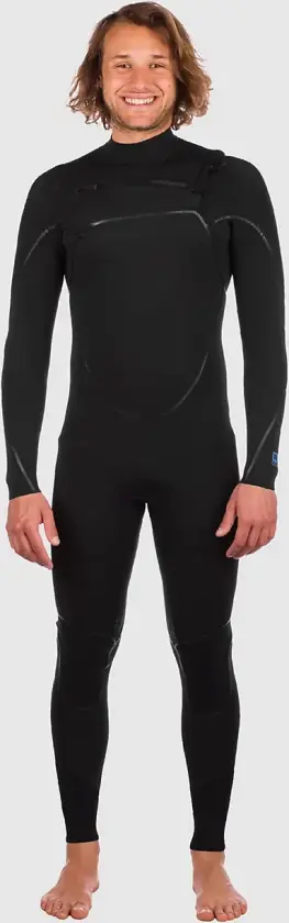 R1 Yulex Front Zip Våtdrakt svart