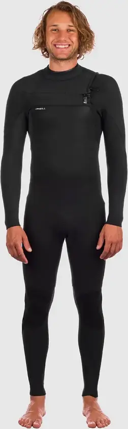 Hyperfreak 3/2+ Chest Zip Full Våtdrakt svart