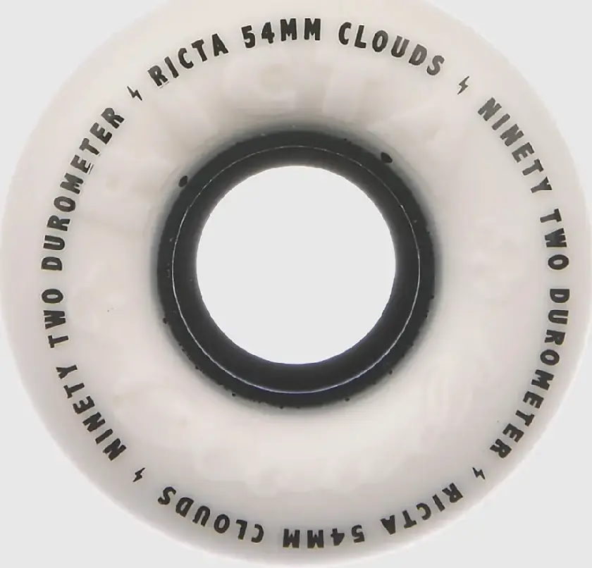 Clouds 92A 52mm Hjul hvit