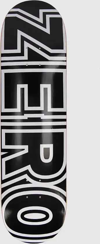 Bold Black 8.25" Skateboard Deck svart