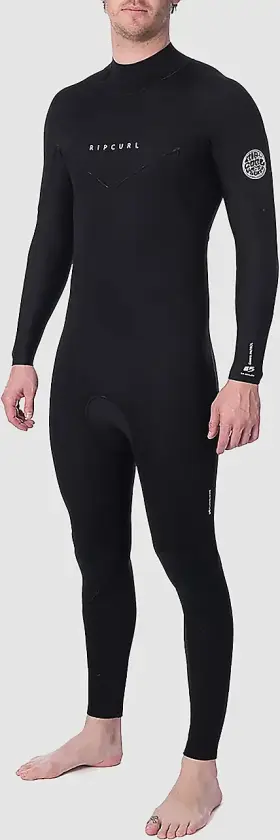 Dawn Patrol 4/3 GB Back Zip Våtdrakt svart