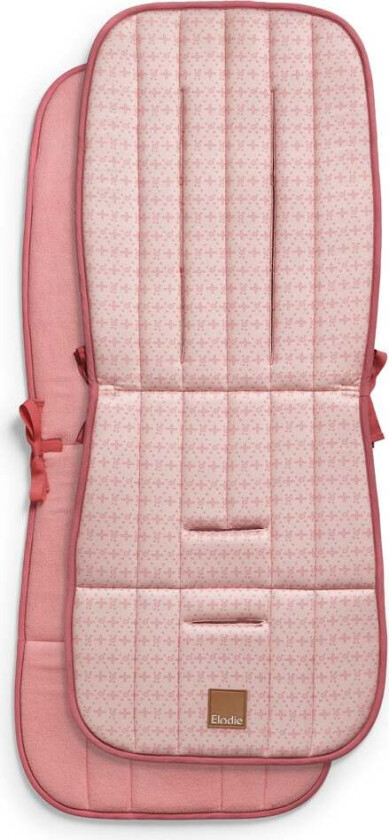 Elodie Cosy Sittepute, Embroidery Anglaise Pink - Sitteputer & Lammeskinn - 100% Polyester