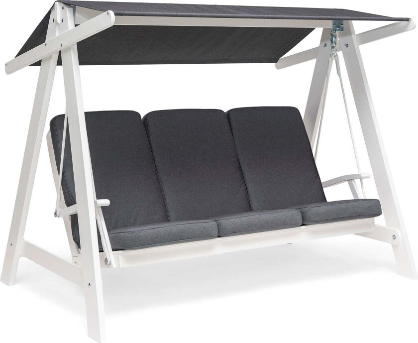 Aspö hængesofa hvid/grå