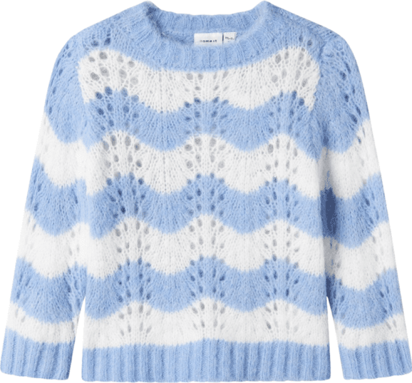 Name It Nmfdamilla strikket genser småbarn, Serenity