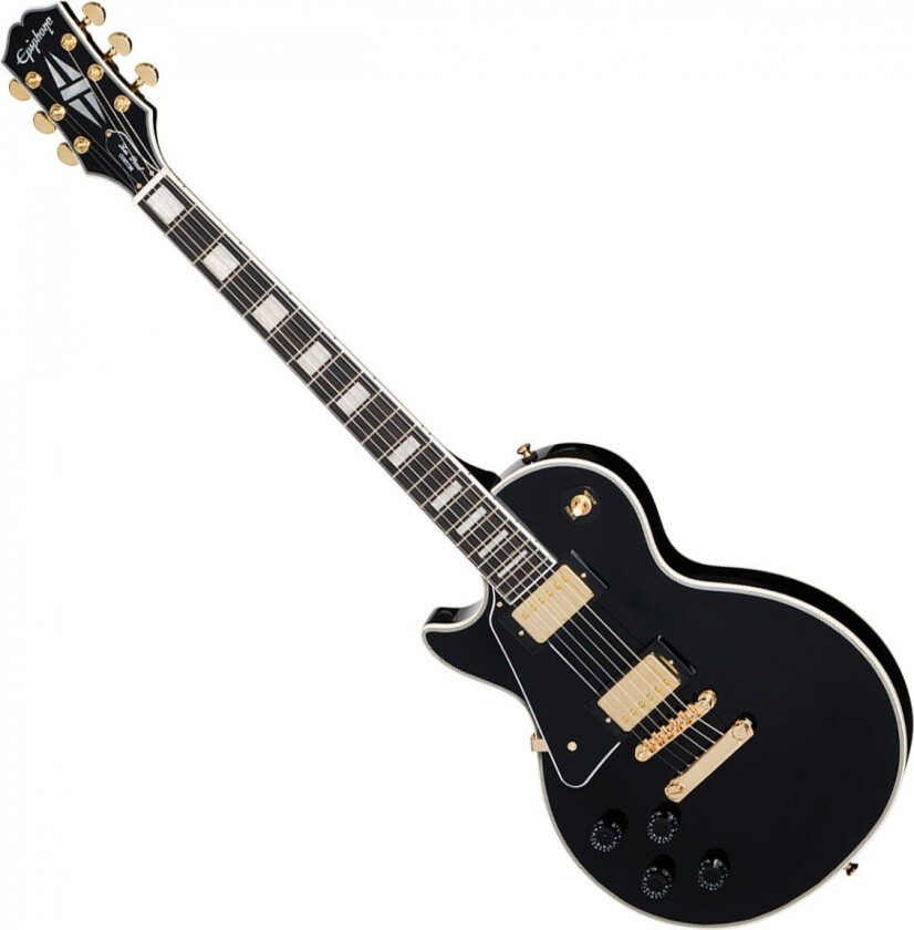 Les Paul Custom Left-Handed Inspired by Gibson Ebony