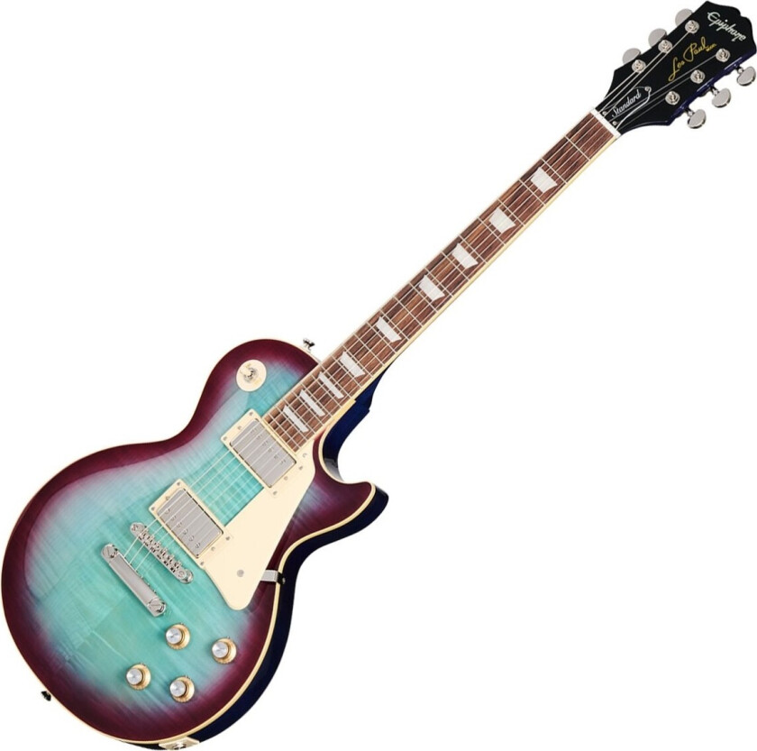 Les Paul Standard 60s Figured Inspired by Gibson Blueberry Burst