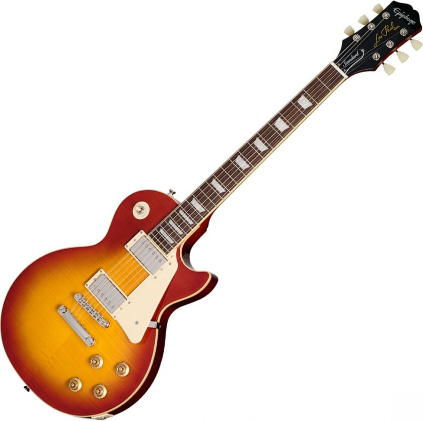 Les Paul Standard 50s Figured Inspired by Gibson Washed Cherry Sunburst
