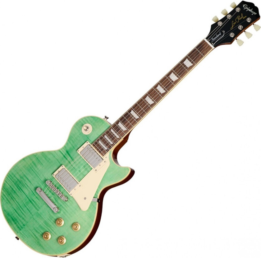 Les Paul Standard 50s Figured Inspired by Gibson Seafoam Green