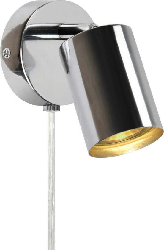 Explore vegglampe - Krom