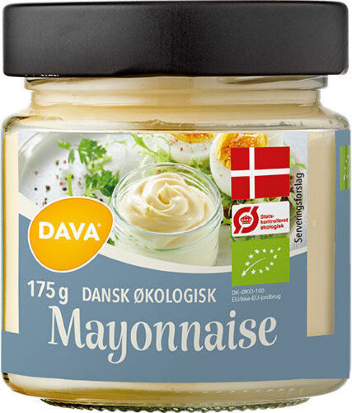 DAVA Majones Økologisk - 245 g