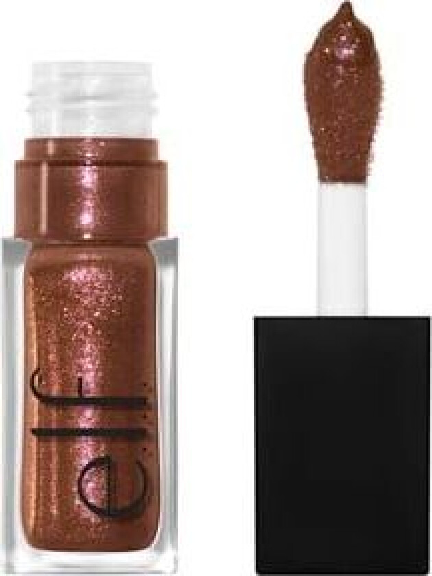 E.L.F. Cosmetics Glow Reviver Lip Oil Glimmer Choco Luxe