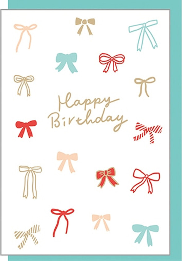 Gratulasjonskort Rosetter