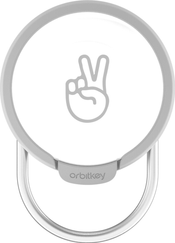 Slim Case For Airtag Key Ring, Gray