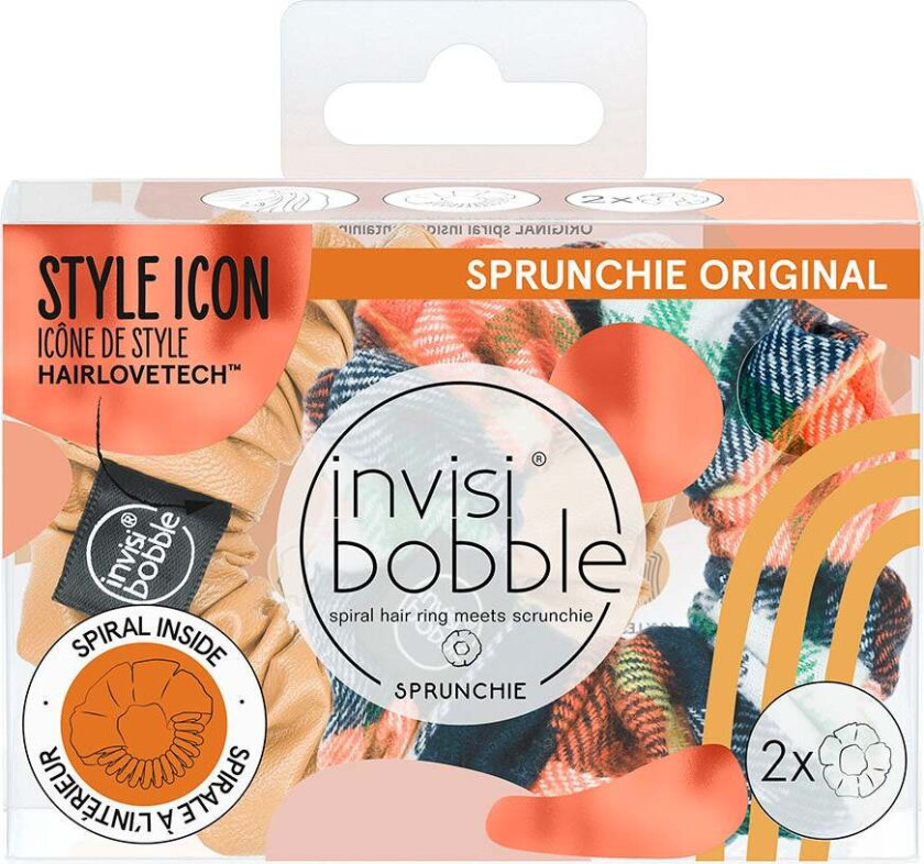 Invisibobble SPRUNCHIE DUO It's Sweater Time, 27 g Invisibobble Hårstrikker