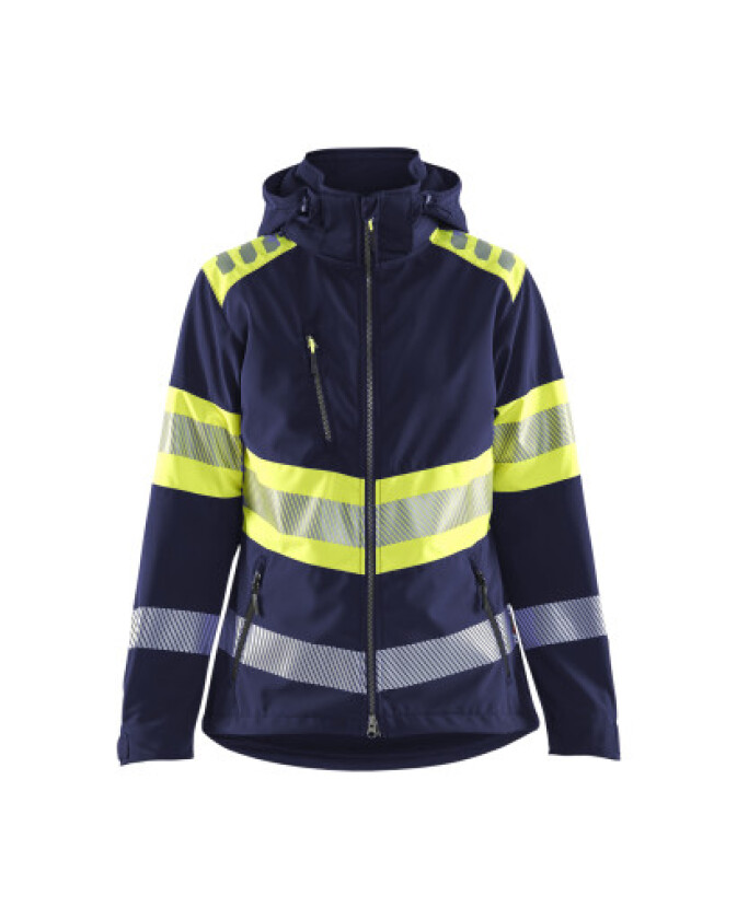 High Vis Softshell-jakke for kvinner