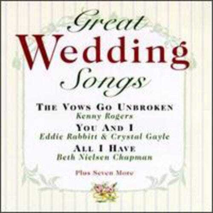 Diverse Artister Great Wedding Songs CD