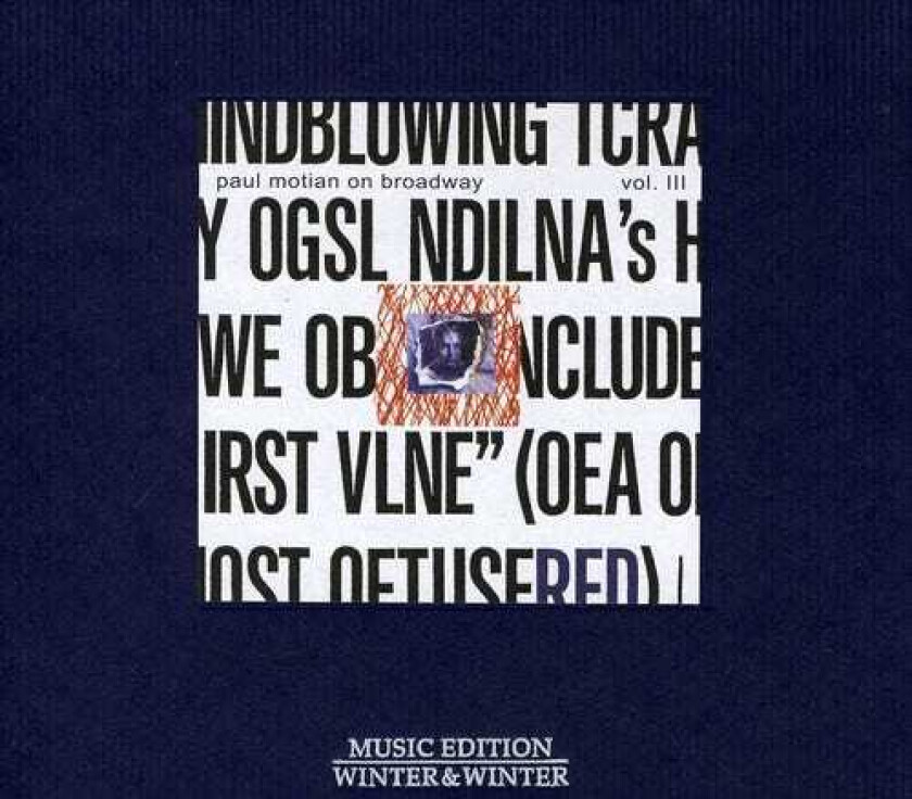 Paul Motian On Broadway 3 CD