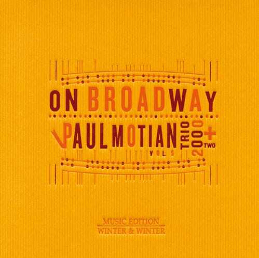 Paul Motian On Broadway 5 CD